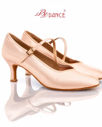 BD dance shoes 138 Style - Satin 1#Tan
