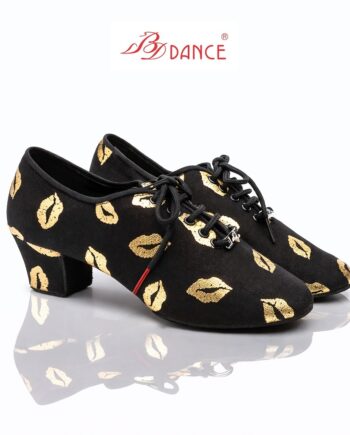 BD dance shoes T1BC Style - Gold Kiss