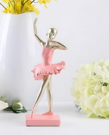 Resin crafts, ballet dancer figurines