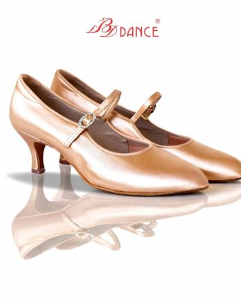 BD dance shoes 137 Style - Satin 2#Tan